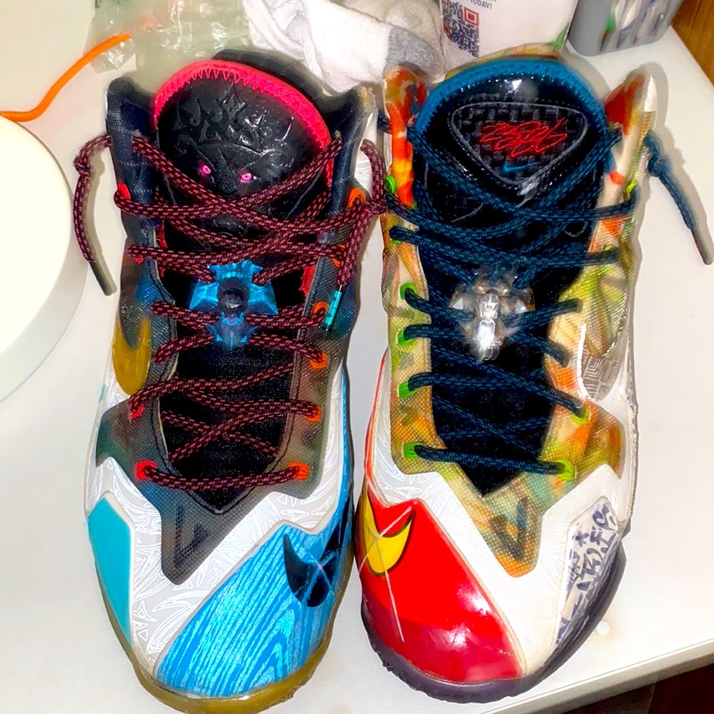“What The” Lebron 11 (2014) size 8